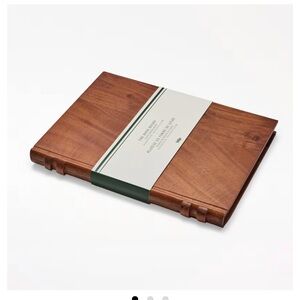 Indigo Acacia Serving Book Board 11.5 X
8.5 X 1 IN or29.2 X 21.5 X 2.5 CM
Indigo